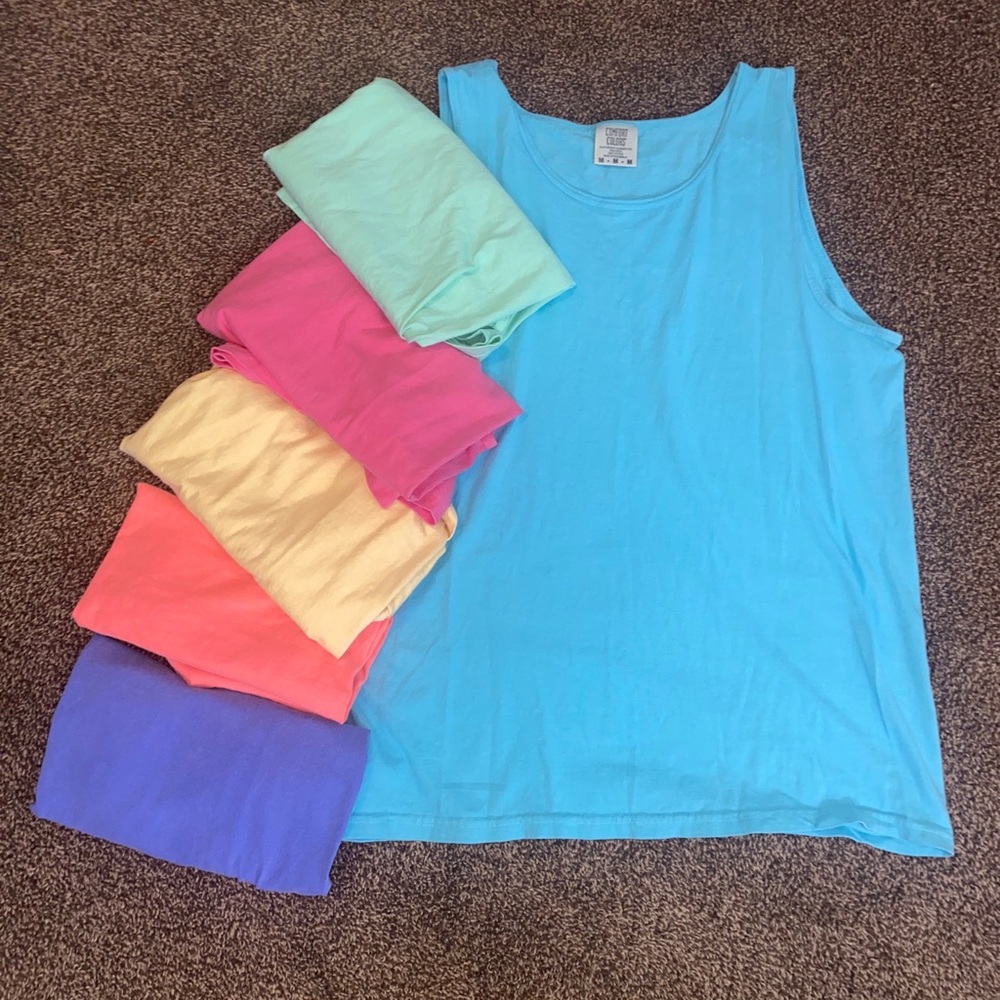 Comfort color tanks